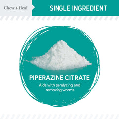 Chew + Heal Labs dewormer dosing syringe enables precise measurement