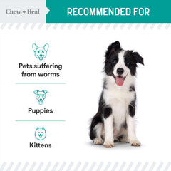 Chew + Heal Labs puppy-kitten-use image shows suitability for young pets