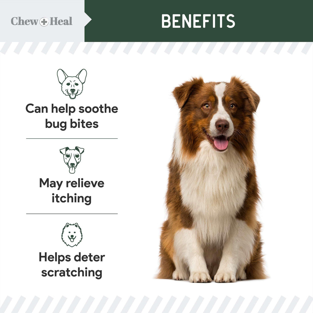 Chew + Heal Labs hydrocortisone lotion texture close-up highlights gentle, thin coating.