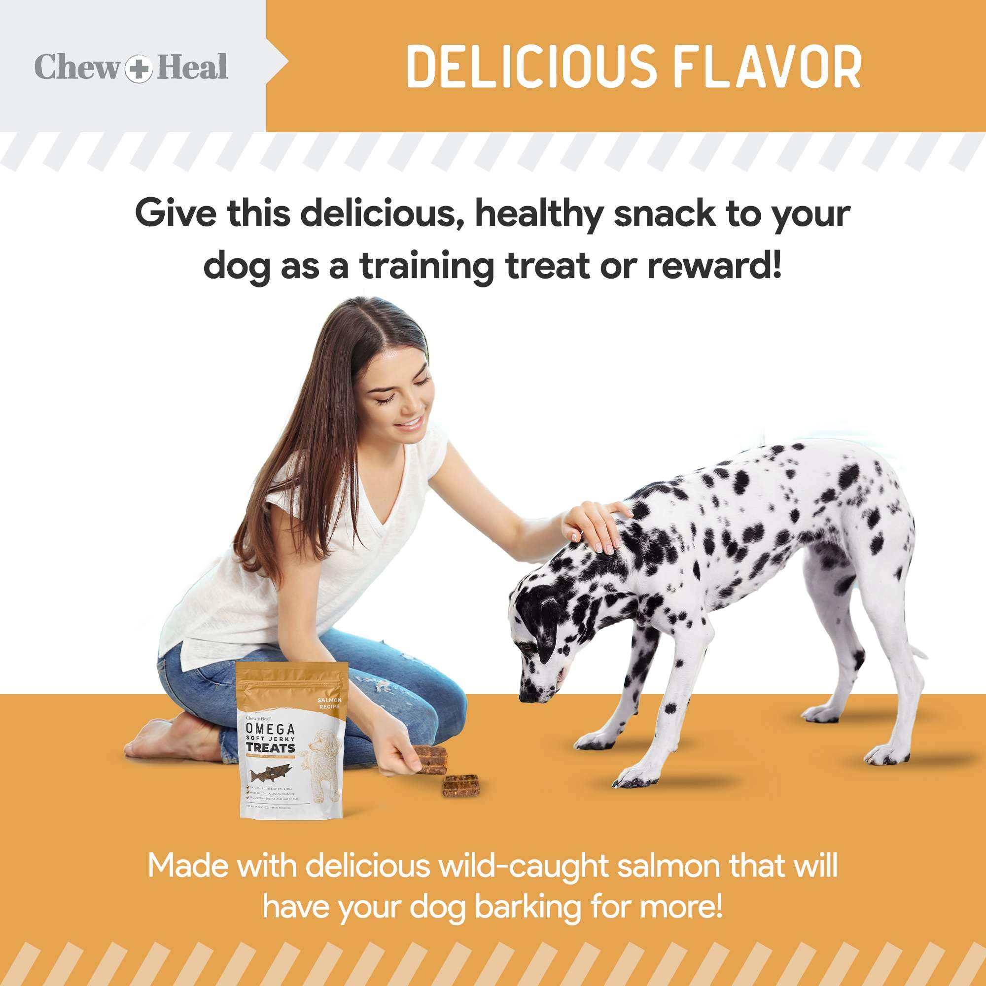 Chew + Heal Labs made-in-usa label confirms domestic production