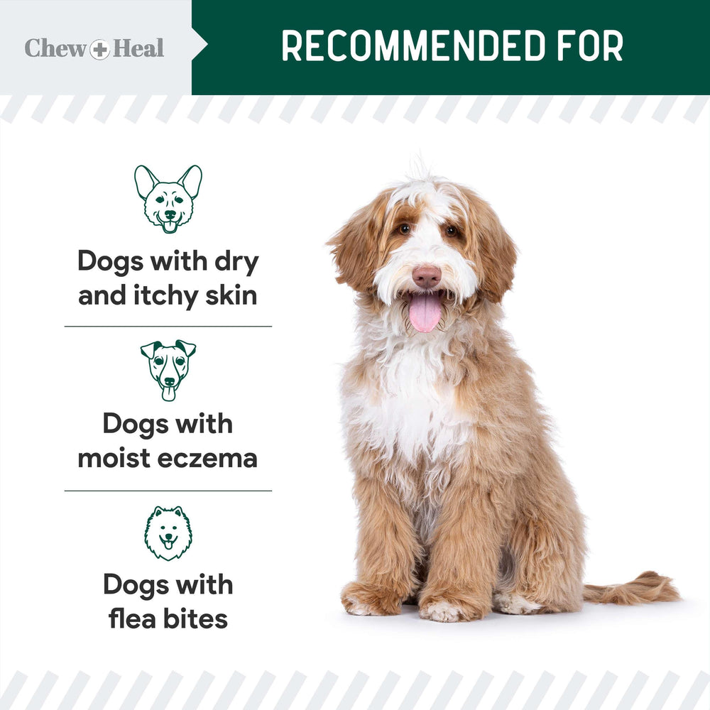 Chew + Heal Labs spray para perros de todas las razas