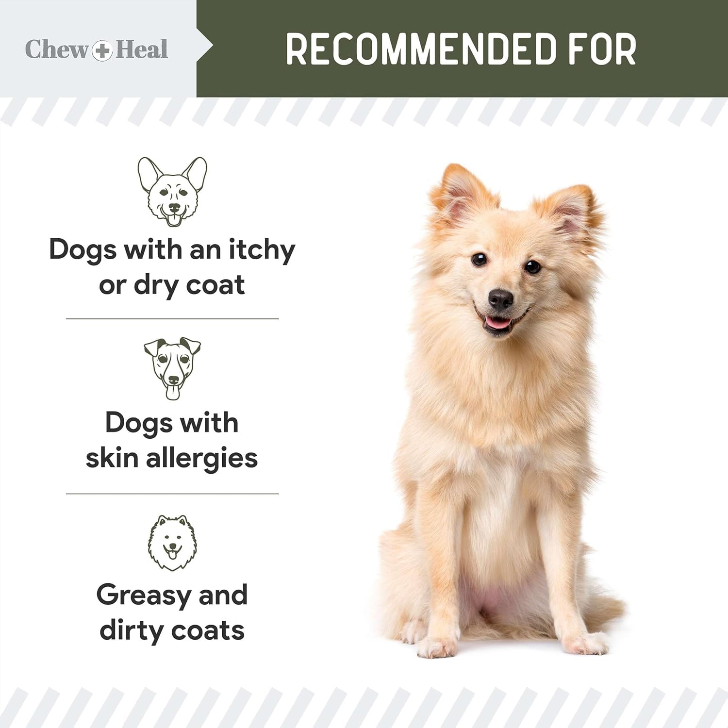 Chew + Heal Labs Cod Liver Oil bottle emphasizes heart and immune health.