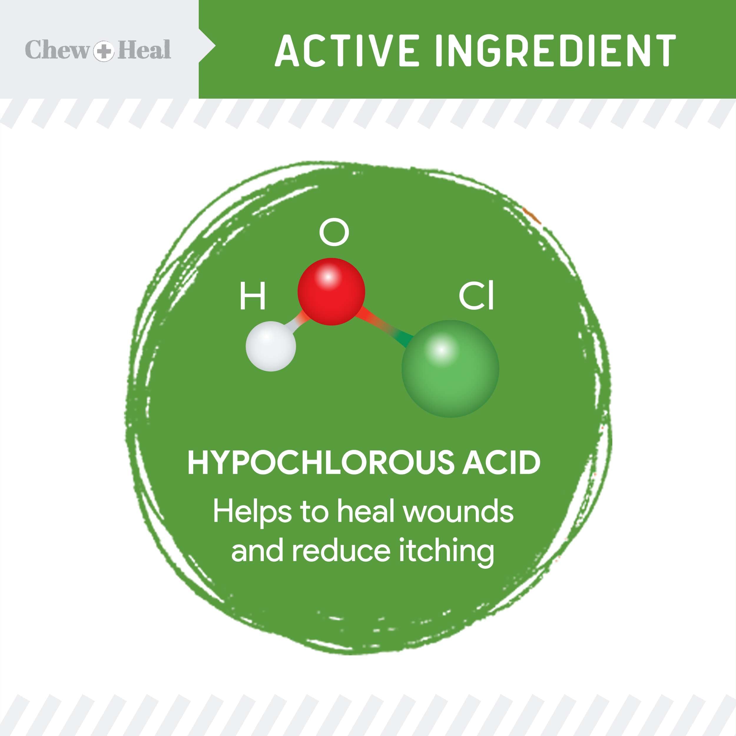 Chew + Heal Labs spray para zonas irritadas en perros, alivio rápido