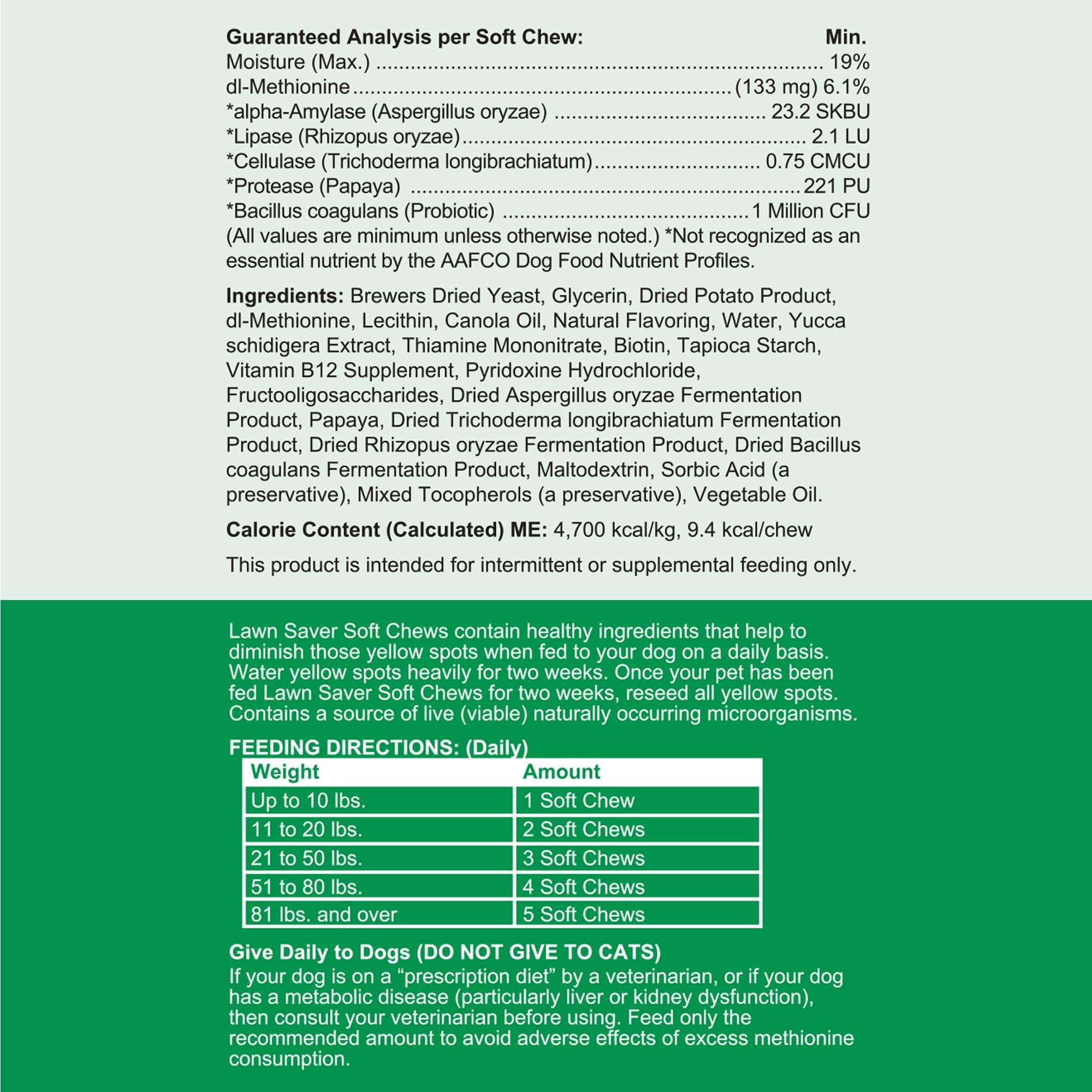 Chew + Heal Labs vet-recommended USA-made formula for dog urine control.