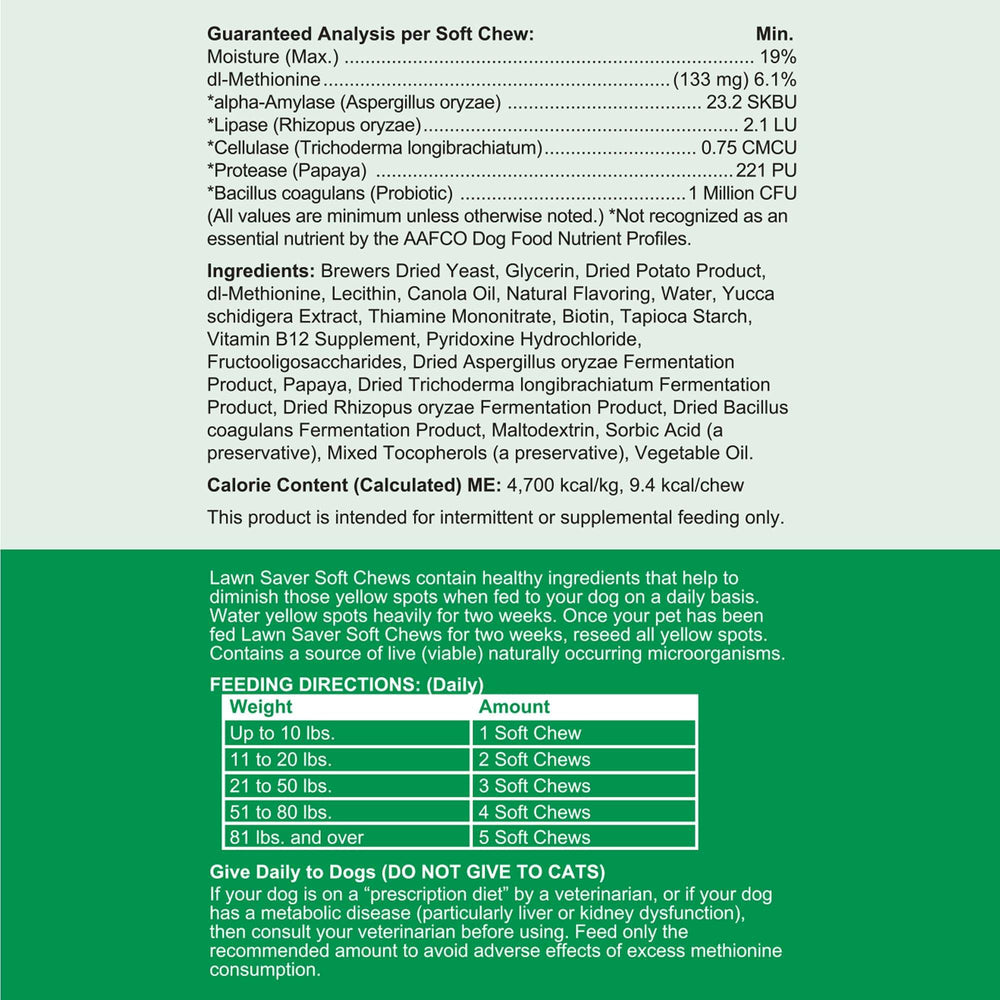 Chew + Heal Labs vet-recommended USA-made formula for dog urine control.