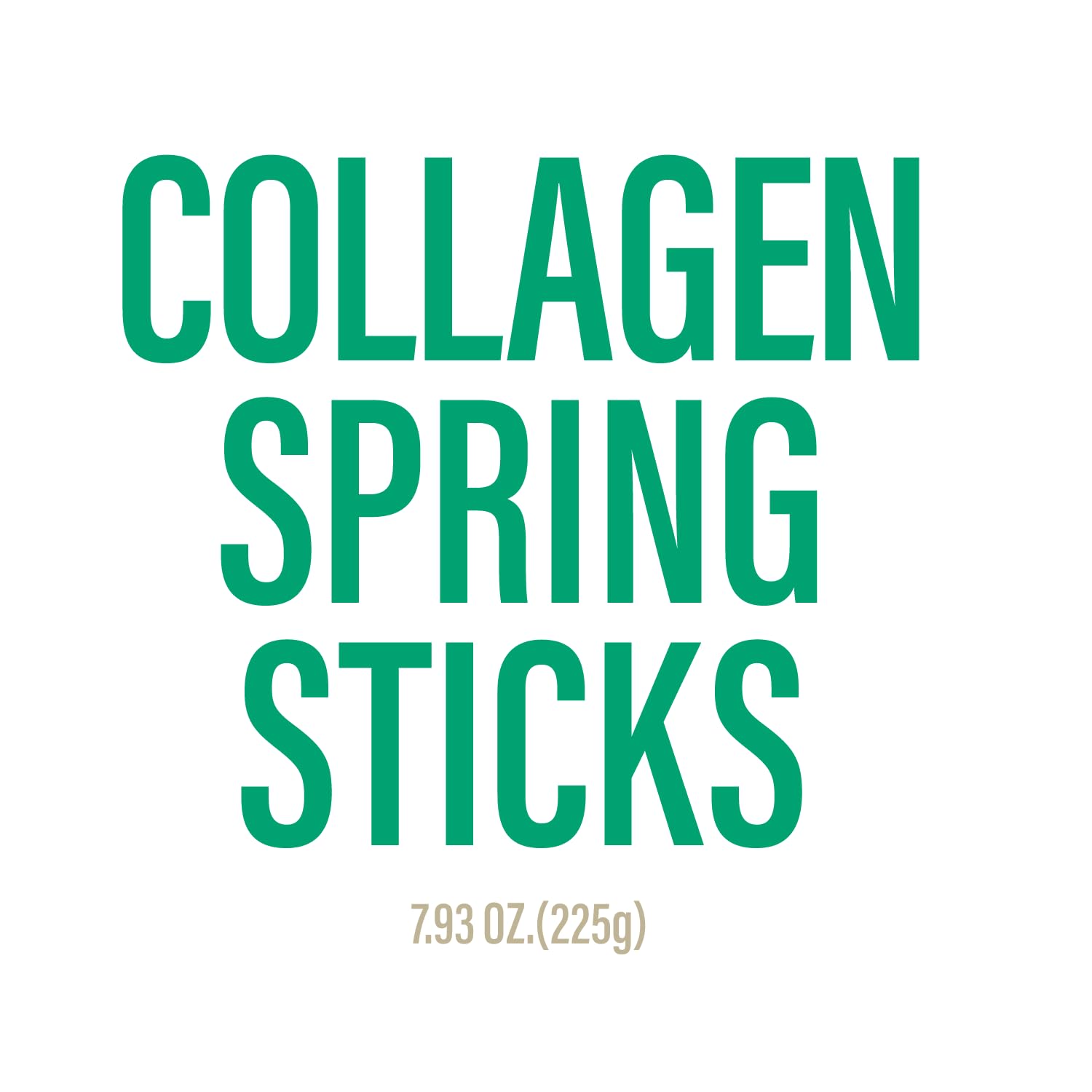 Chewer's Joy Collagen Spring Stick in a bowl setup for easy portioning and sharing.