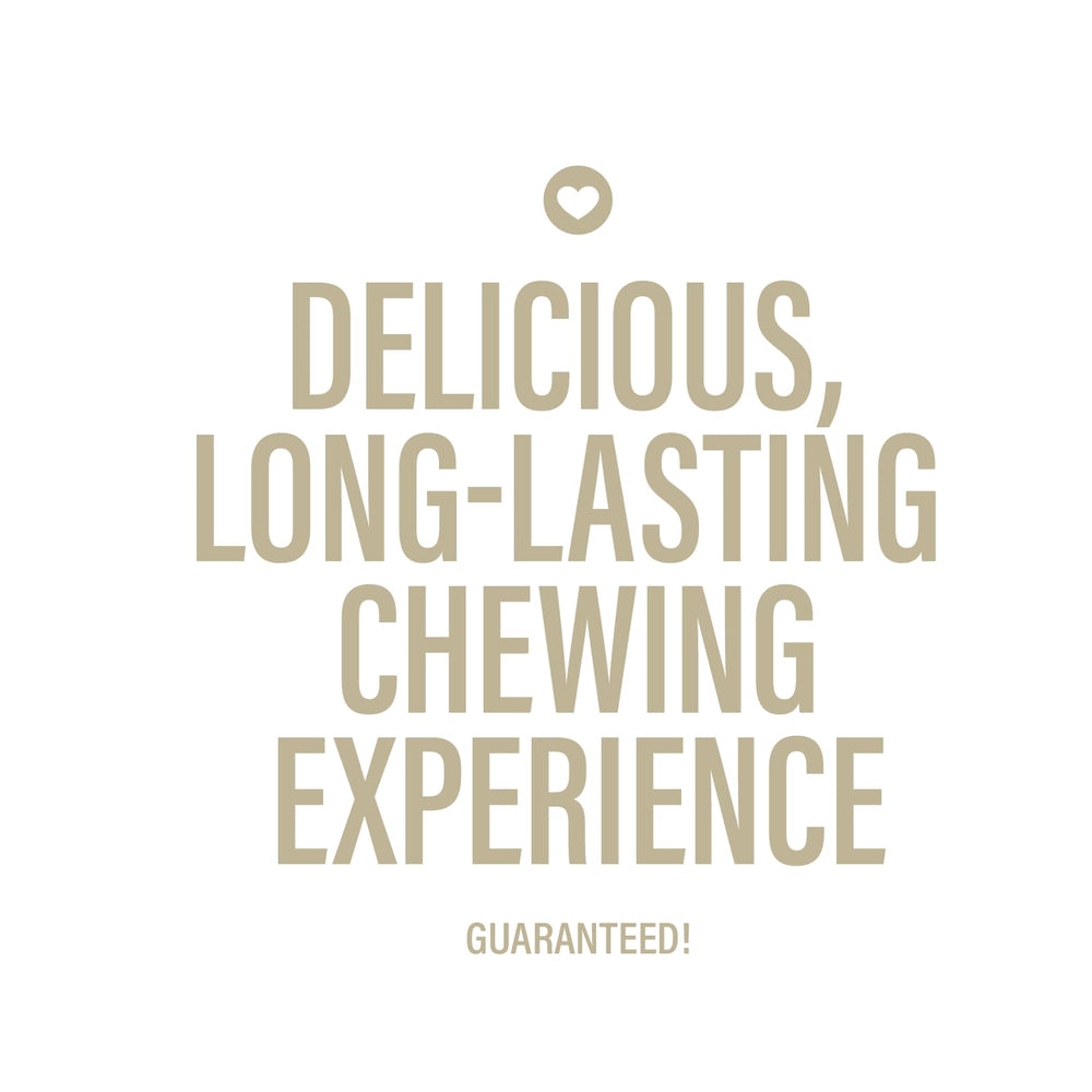 Chewer's Joy Collagen Spring Stick texture detail shows durable, single-ingredient chew.
