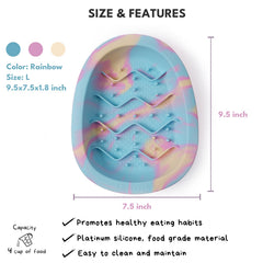 CHEWFFON suction-cup-base keeps the bowl non-slip during busy, playful meals.