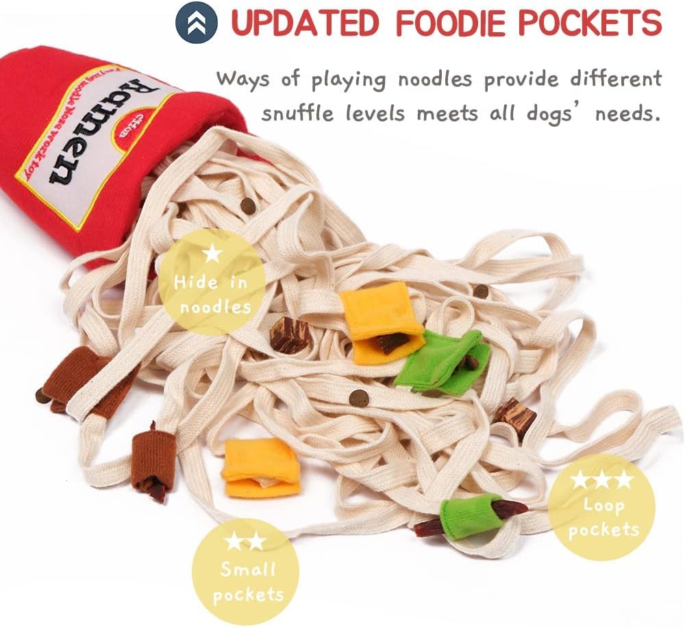 CHEWFFON Juego-de-olfato para perros, desarrollo del olfato y premio escondido