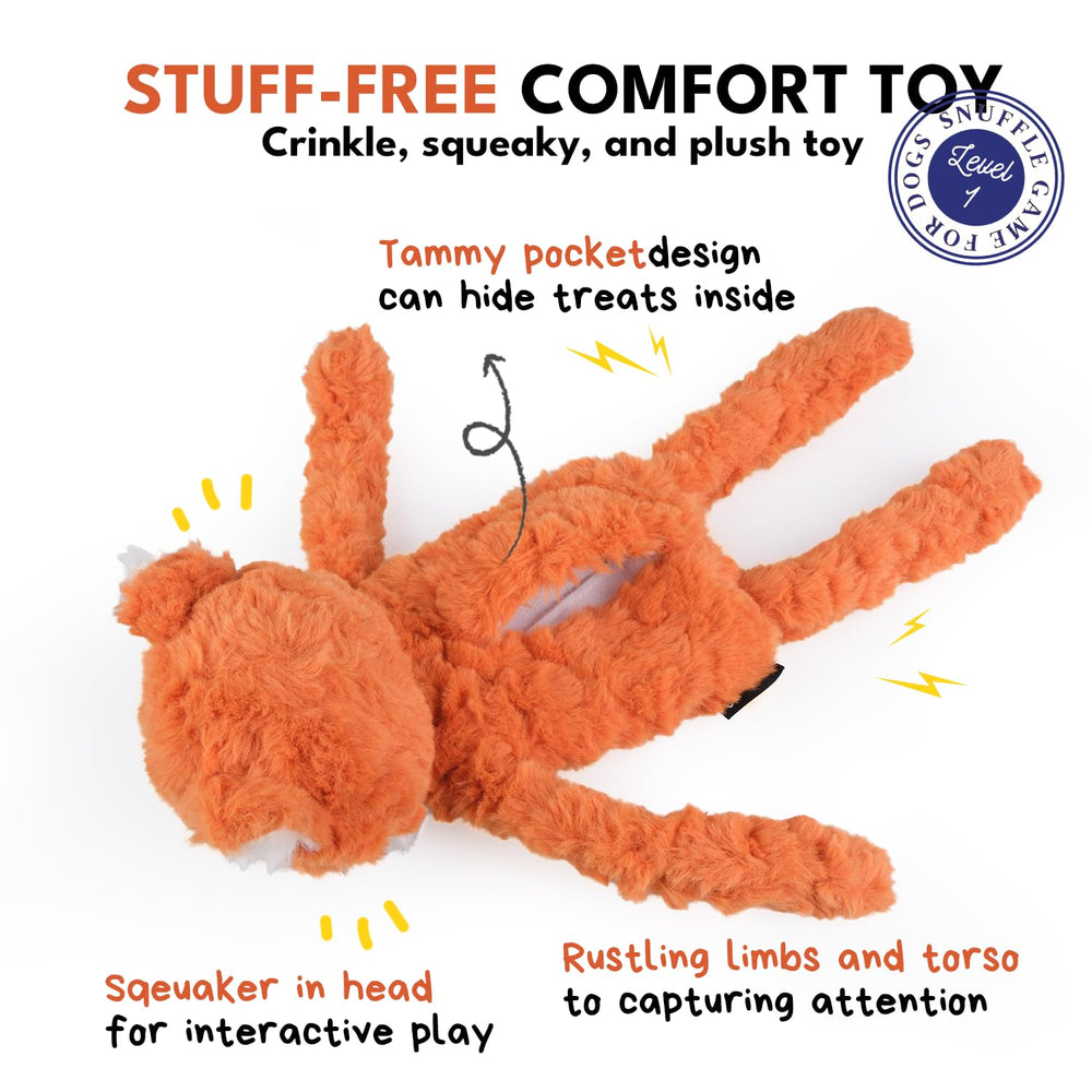 CHEWFFON Juguete para perro con sonajero, estimula juego activo y exploración.