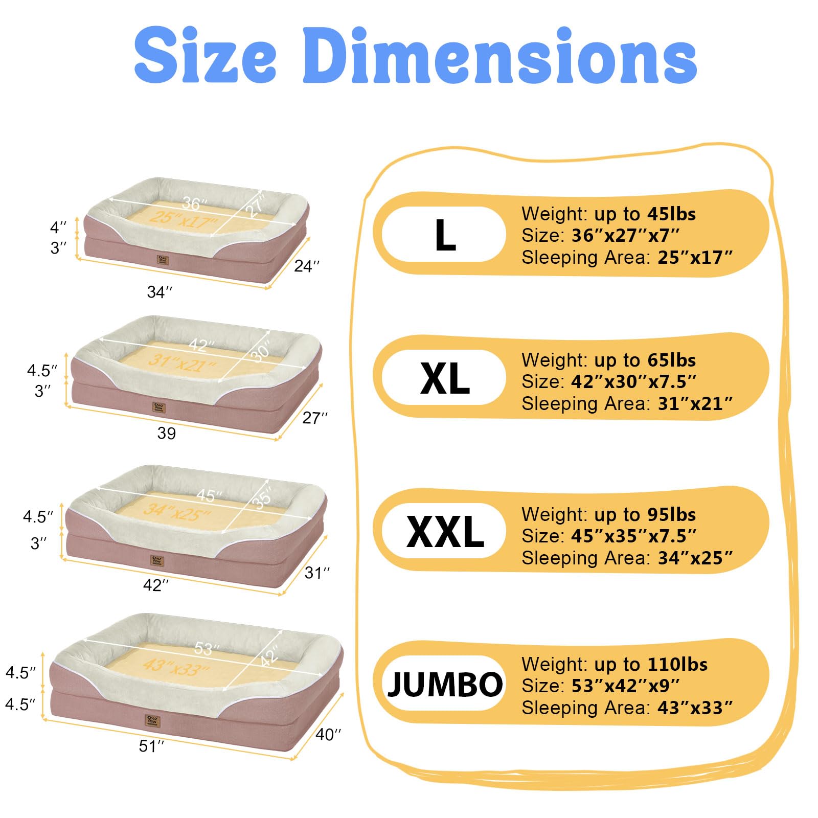 Chez Paw large dog bed easy-clean design supports busy households with pets.