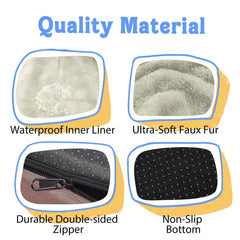 Chez Paw bed waterproof inner lining protects against spills and maintains shape.