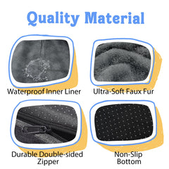 Chez Paw washable orthopedic bed XL removable cover demonstrating easy machine-wash cleaning