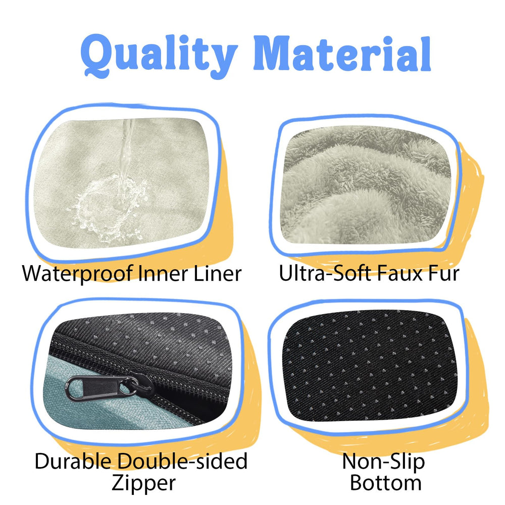 Chez Paw waterproof inner lining protects mattress from spills.