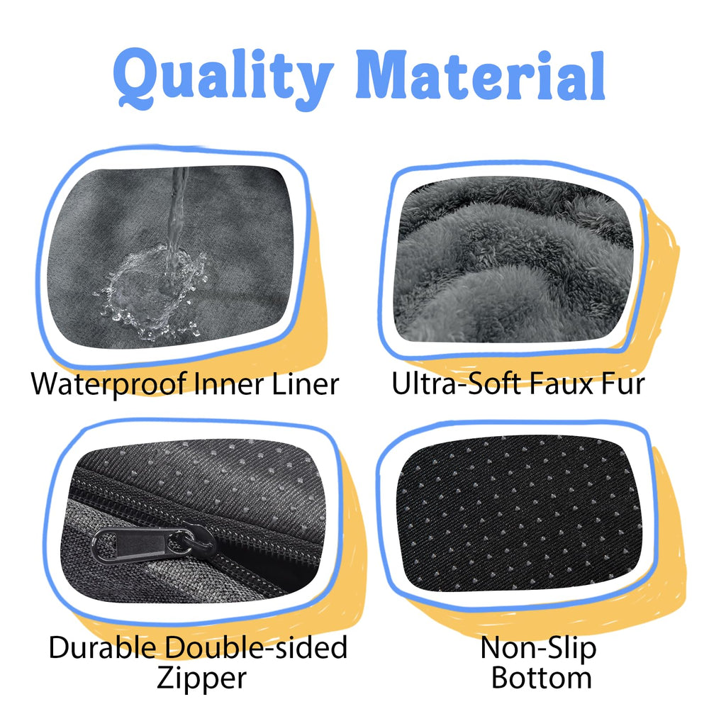 Chez Paw waterproof inner lining protects mattress from spills