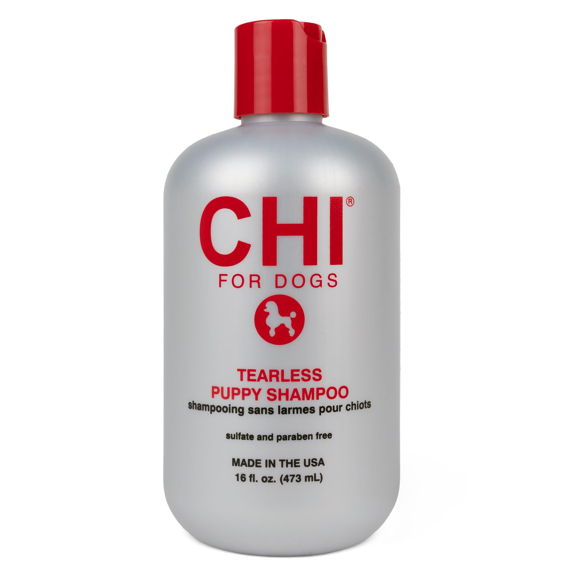 CHI para perros, bote champú 16 onzas, formato práctico para baño
