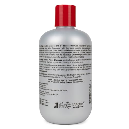 CHI para perros cabello sedoso y brillante tras cada lavado