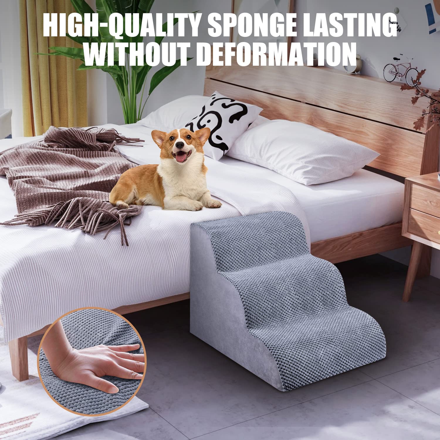 Chic Threads foam structure delivers cushioning and durable rebound for repeated climbs