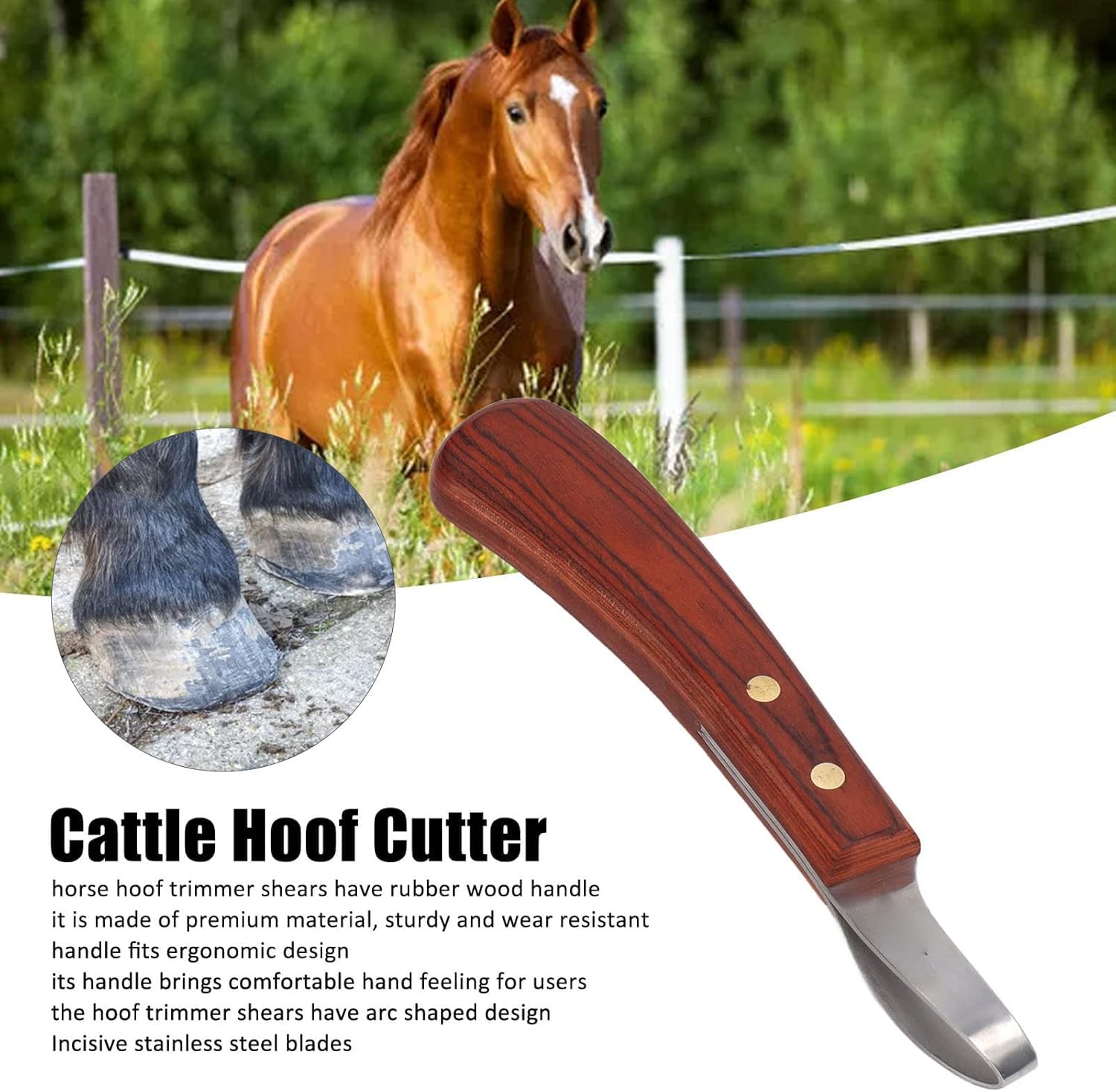 CHICIRIS curved blade design enables efficient, fast cuts.