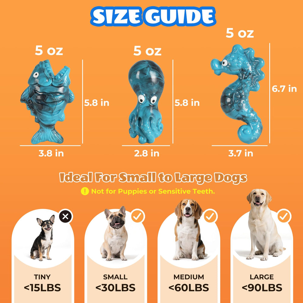 ChienBox juguete de nylon duro para perros enérgicos y fuertes.