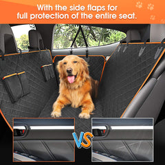 Chilino car seat cover anti-slip backing prevents sliding on drives