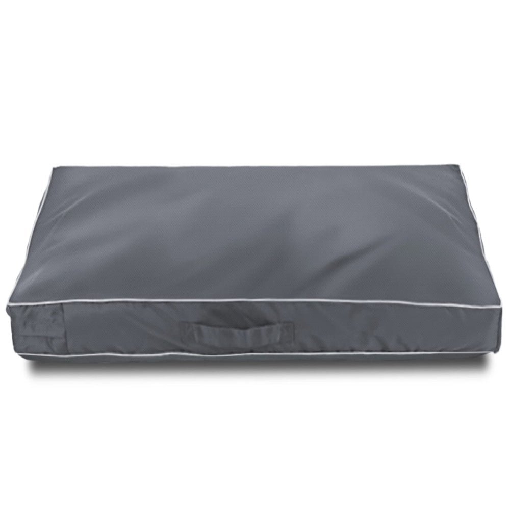 Chinchilla waterproof dog bed cover front view shows durable 600D Oxford fabric.