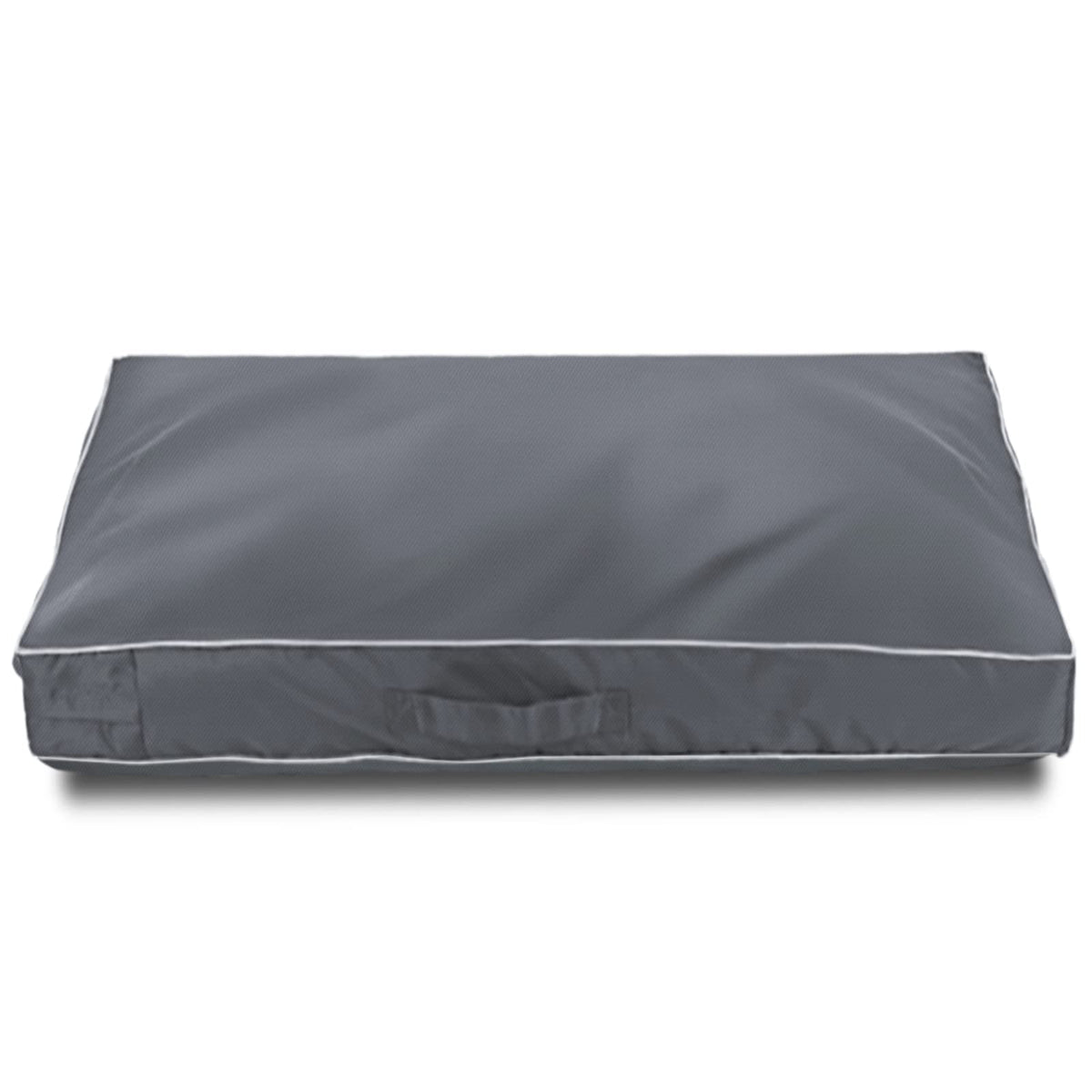 Chinchilla waterproof dog bed cover front view shows durable 600D Oxford fabric.