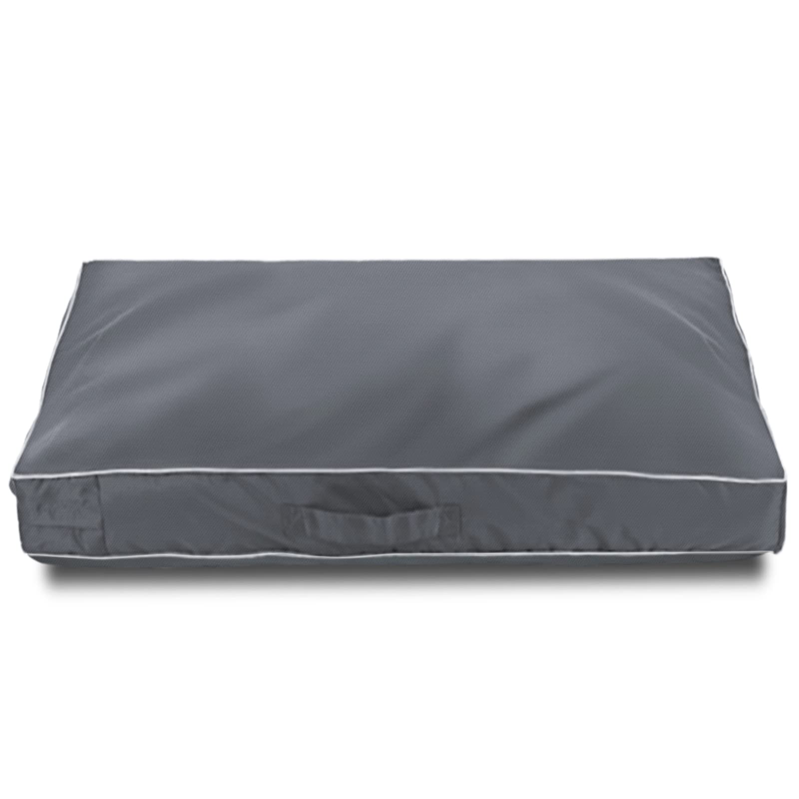 Chinchilla waterproof dog bed cover in XXX-Large gray protects furniture from spills