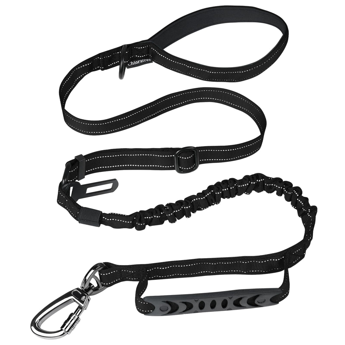 Chioratree heavy-duty dog leash padded-handle for comfortable daily walks.