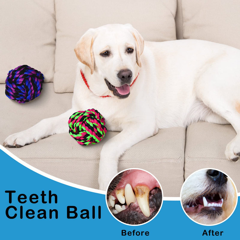 Chitidr soft cotton rope surface offers comfy bite during fetch and chew sessions
