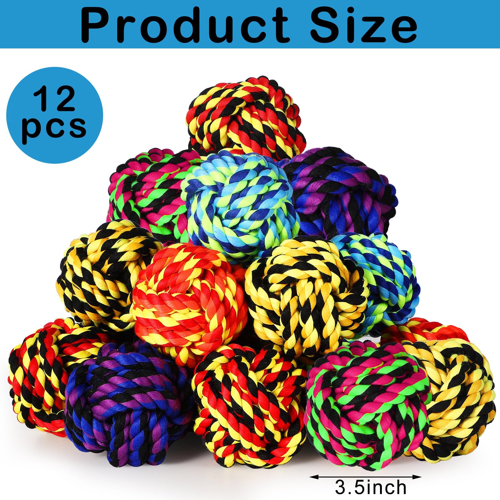 Chitidr rope ball stitching detail highlights strong seams for long-lasting play