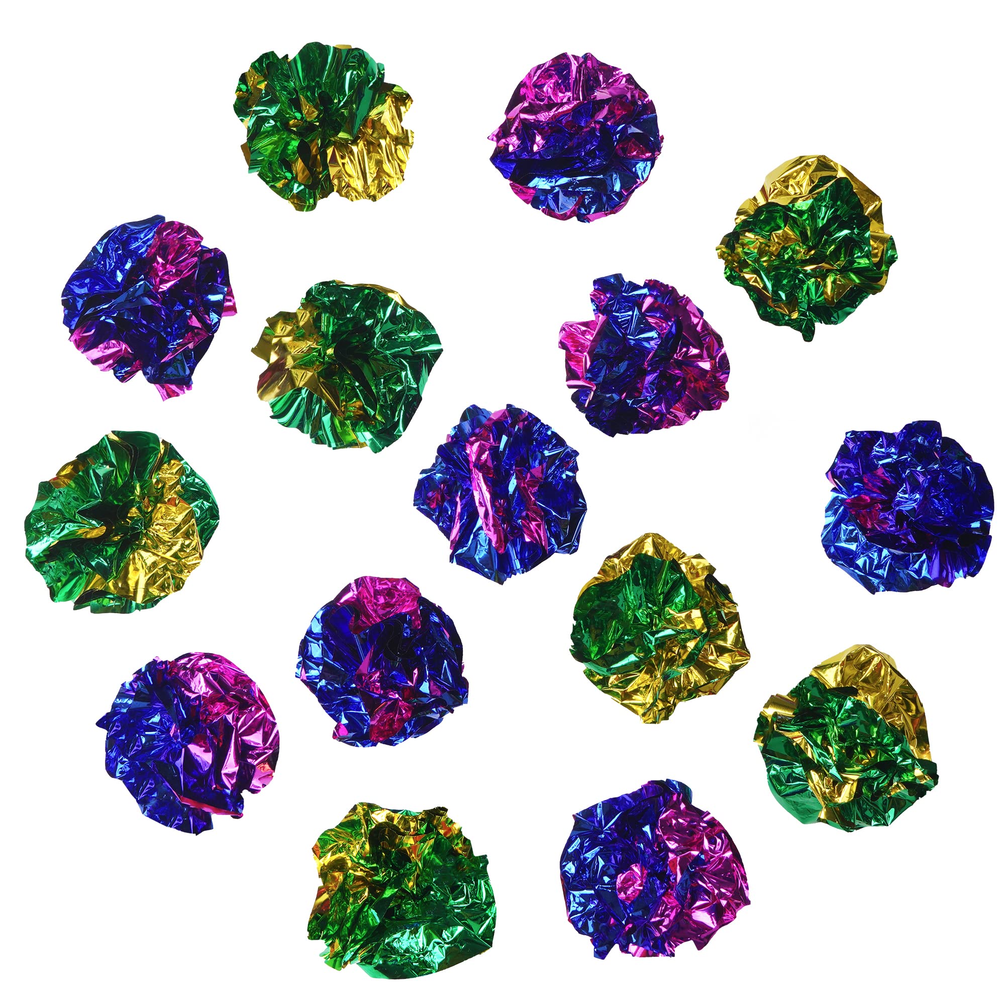 CHIWAVA Compact cat toy ball pack ideal for rotating toys.
