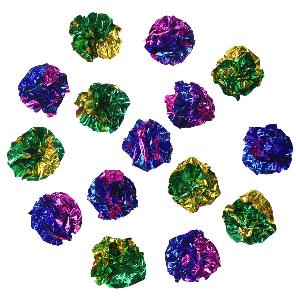 CHIWAVA Compact cat toy ball pack ideal for rotating toys.