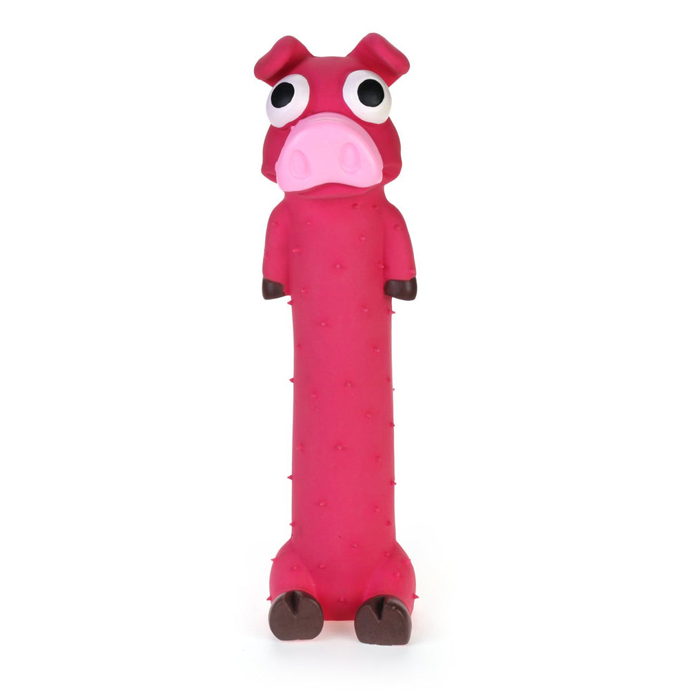 CHIWAVA juguete látex sin relleno con chirrido para perros activos.