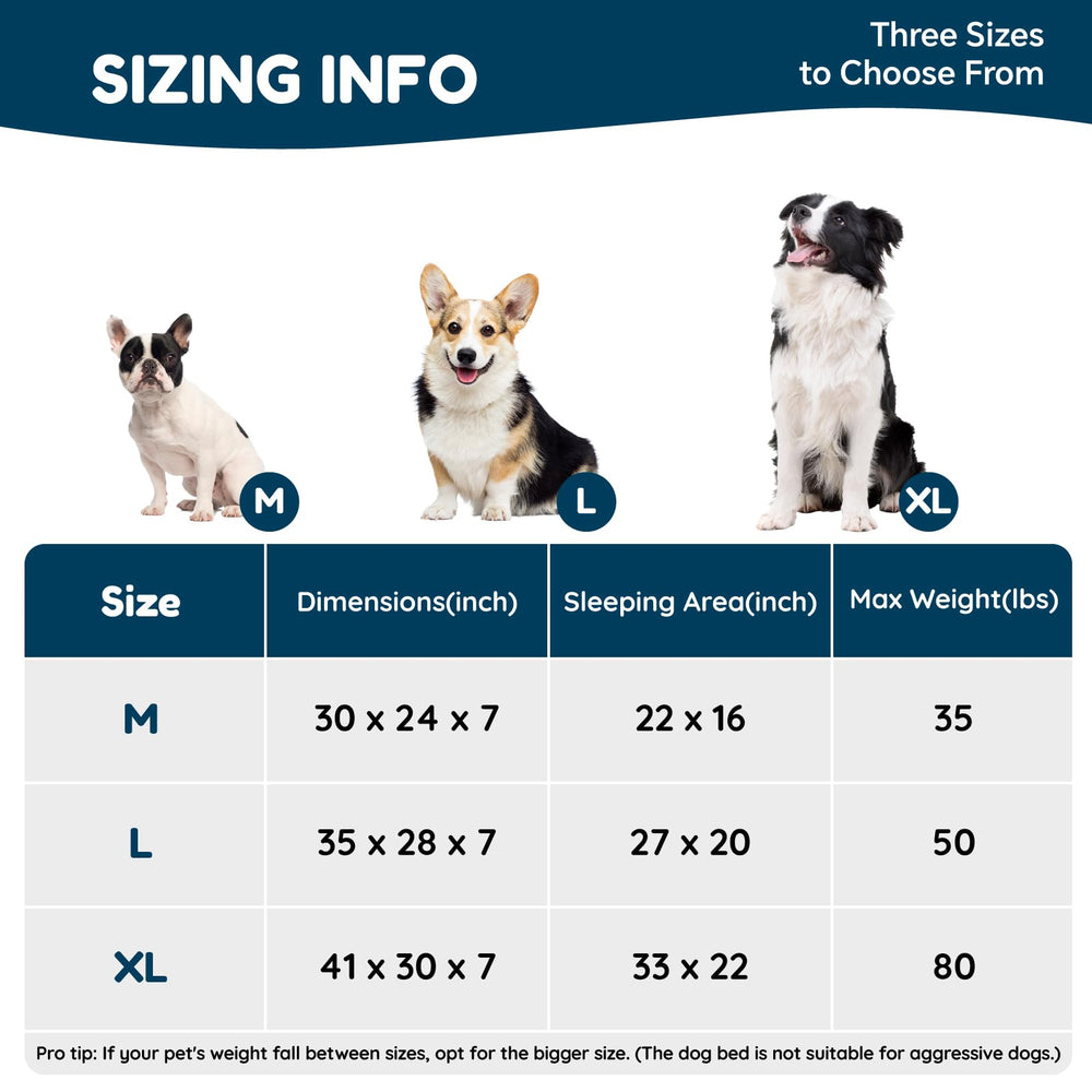 ChiXnuggle dog bed large non-slip bottom stays put on slick floors