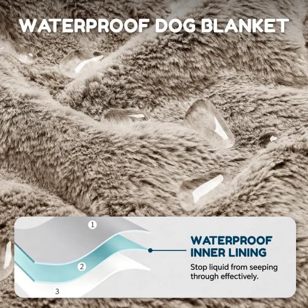 ChiXnuggle extra-large dog blanket on sofa protects furniture from spills and hair