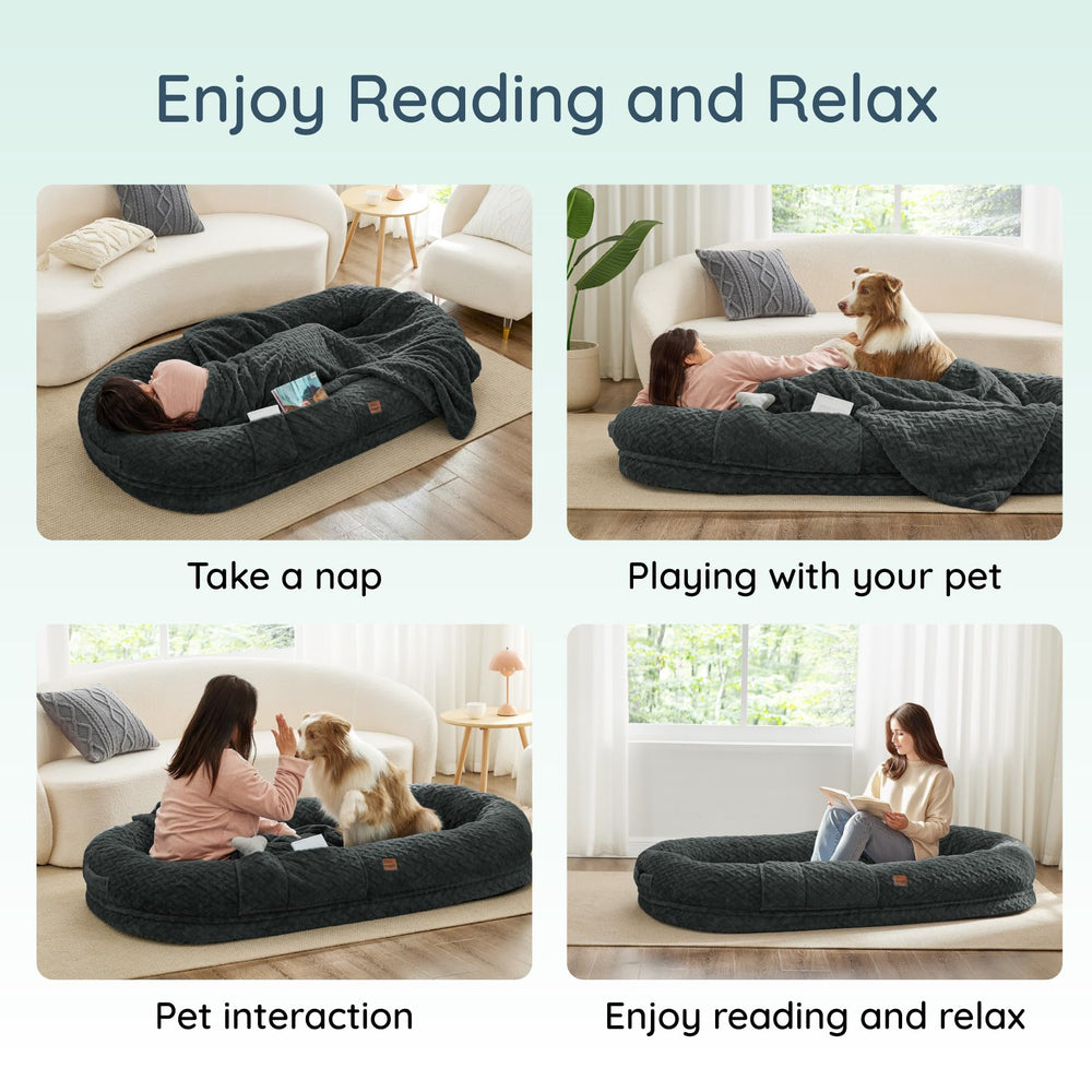ChiXnuggle bottom-non-slip base keeps the bed stable on any floor