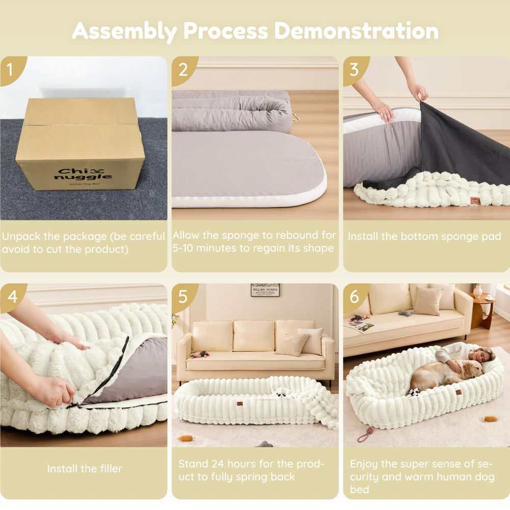 ChiXnuggle Bed features two side pockets for essentials.