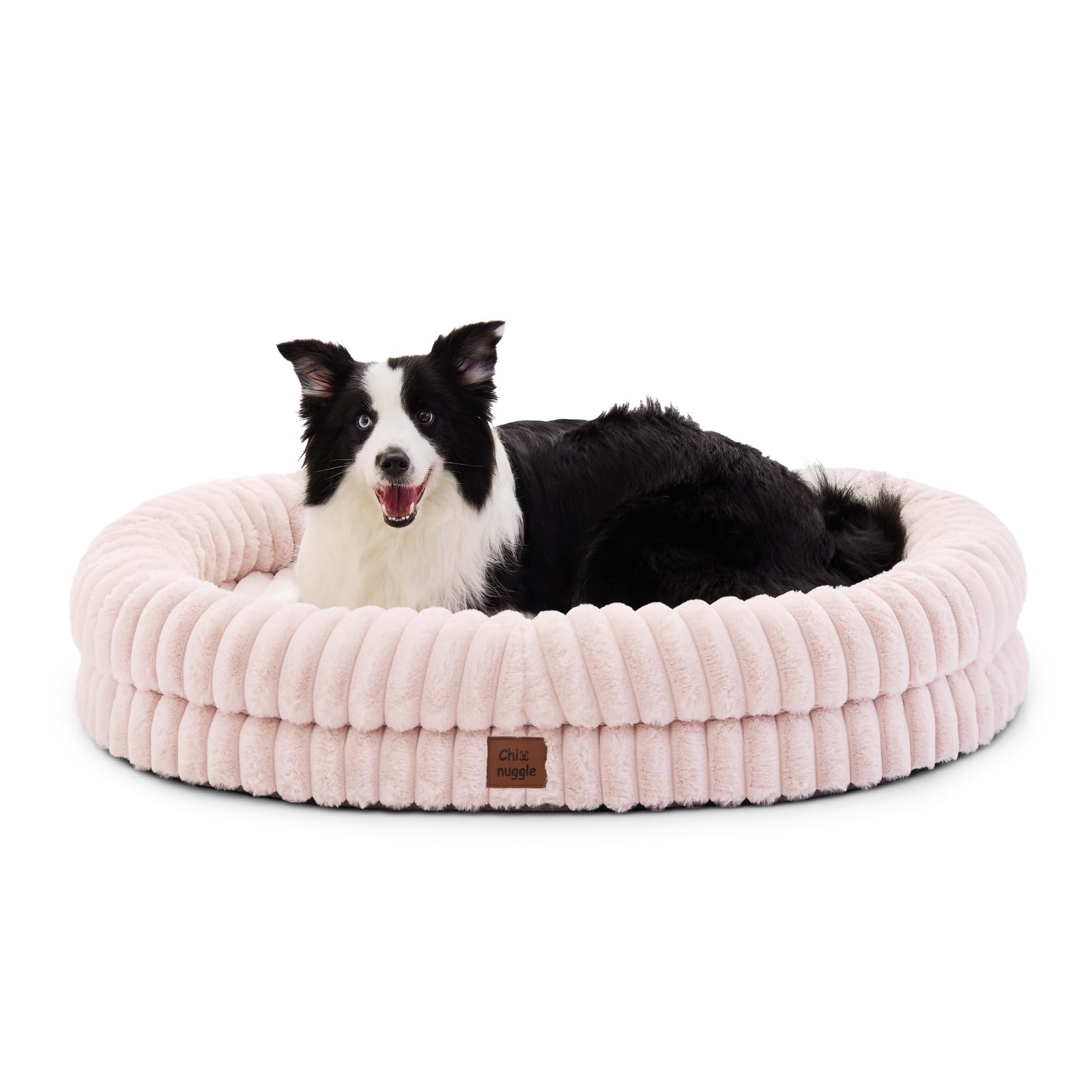 ChiXnuggle XL dog bed non-slip bottom – steadier sleep on smooth floors