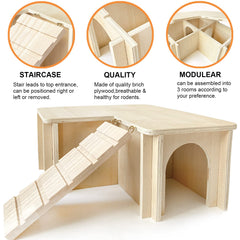 Chngeary Guinea Pig Hideout tunnel play — interactive passageways for curiosity.