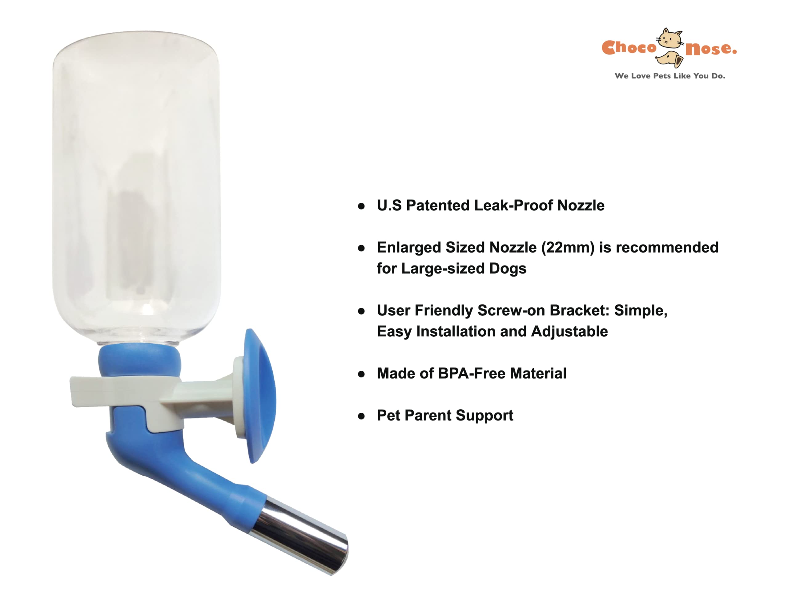 Choco Nose H570 BPA-free material ensures safe, durable hydration gear.