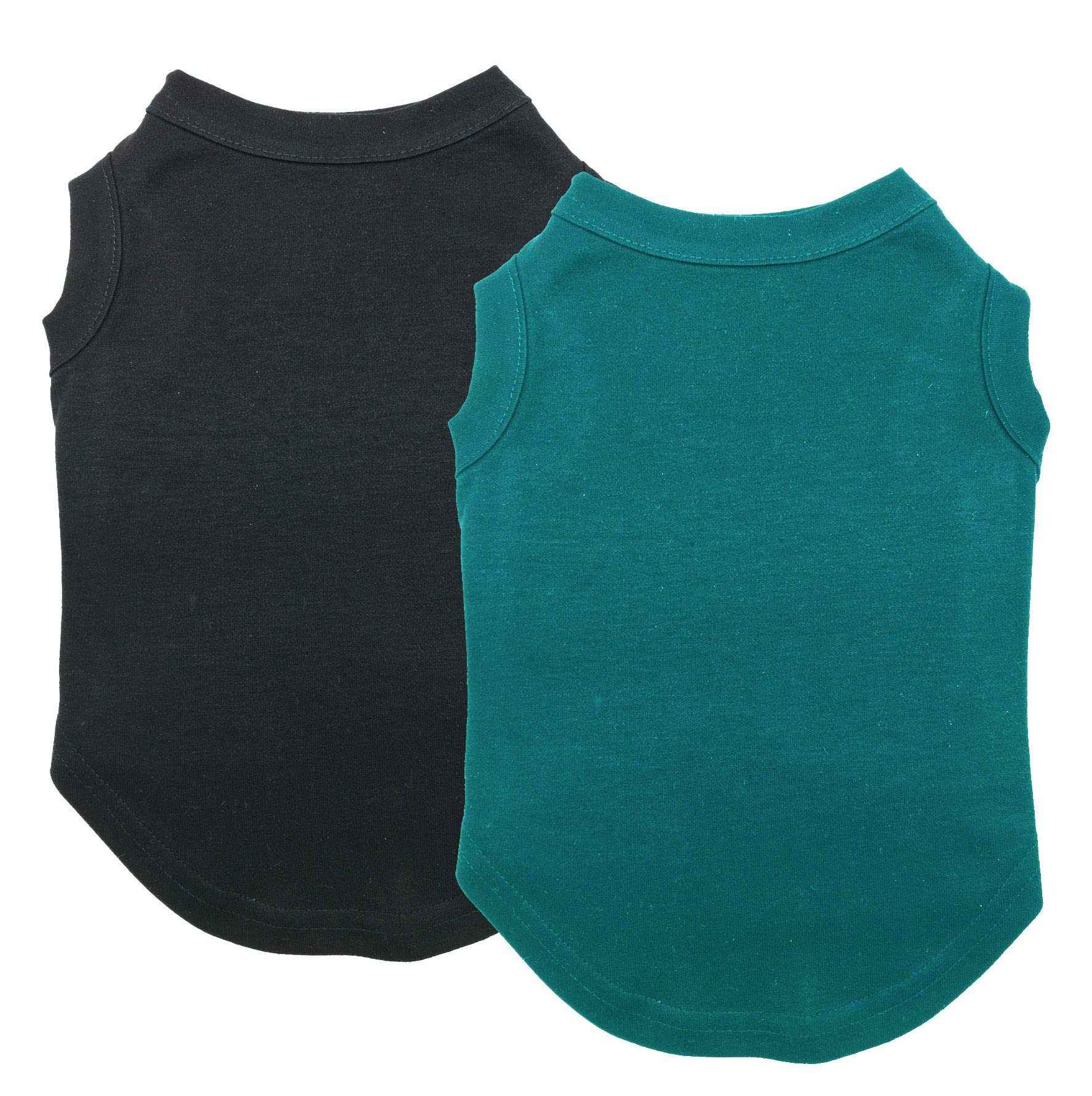 Cholvivi dog shirts two-pack front view shows comfortable, versatile everyday fit