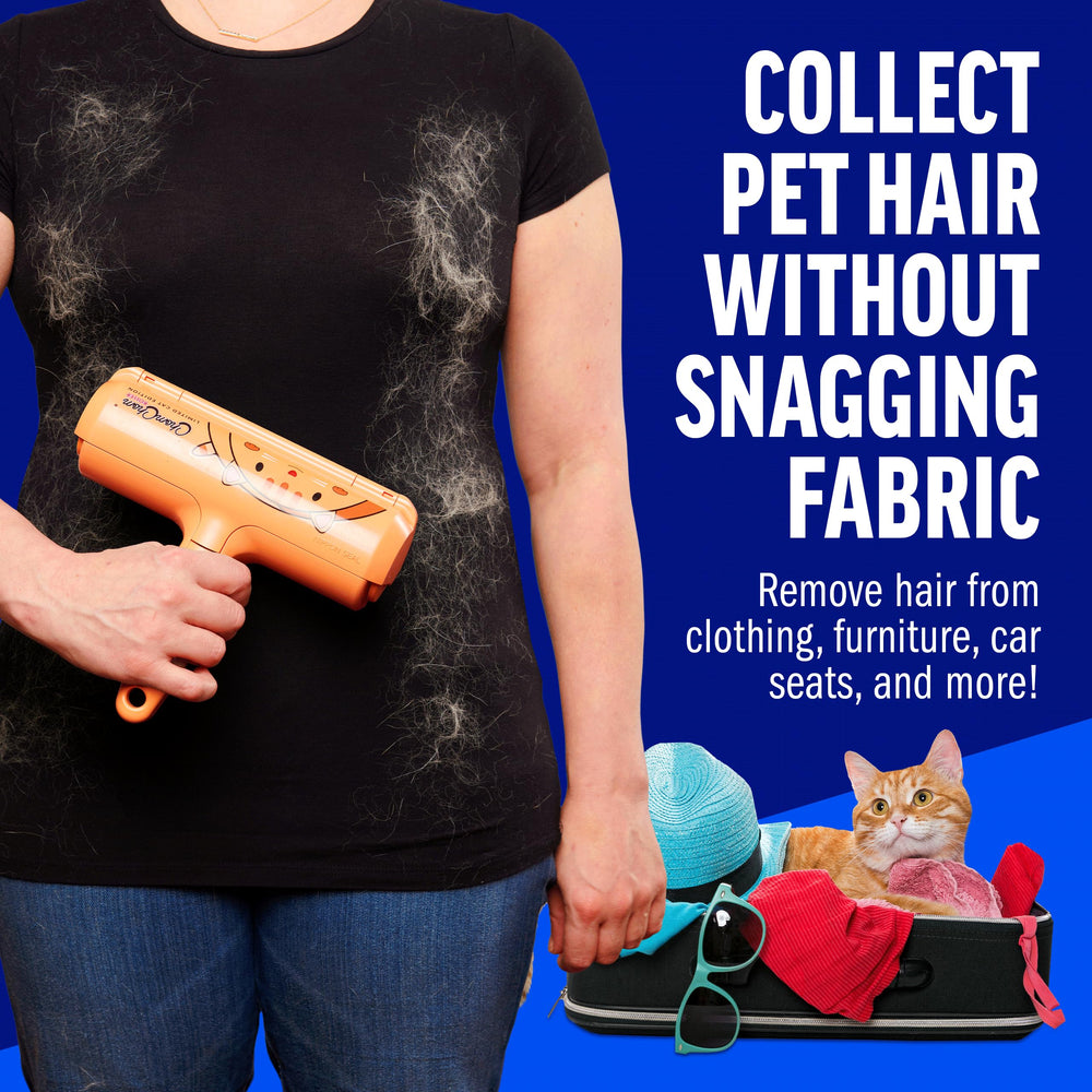 ChomChom Roller portable on-the-go for quick fur cleanup anywhere