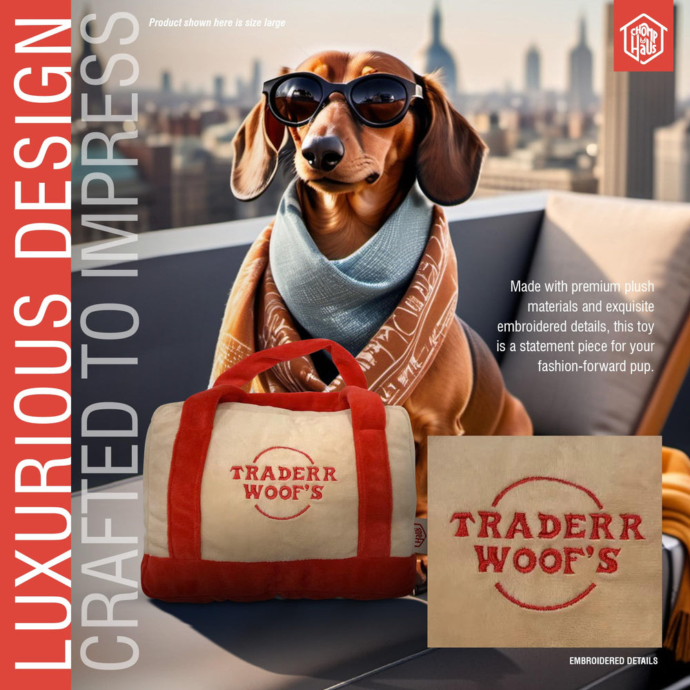 Chomp Haus Traderr Woofs lightweight yet durable design for regular play.