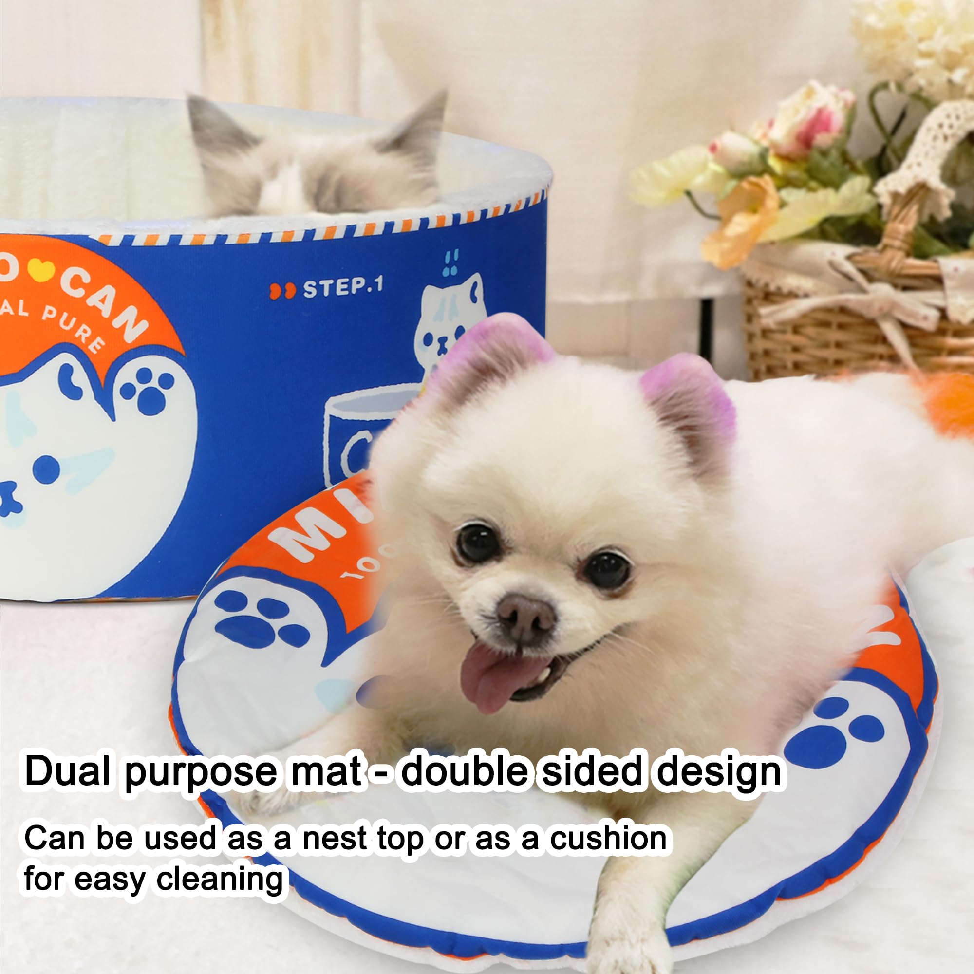 Chongxing Ramen Bed non-slip bottom keeps bed in place.