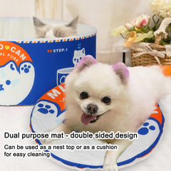 Chongxing Ramen Bed non-slip bottom keeps bed in place.
