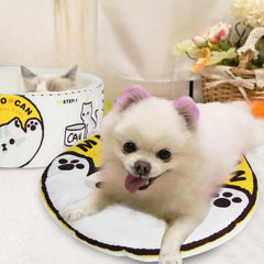 Chongxing ramen noodle bed plush fabric supports calm naps