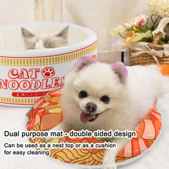 Chongxing Ramen Noodle Bed sized 19.7 inches fits small to medium pets