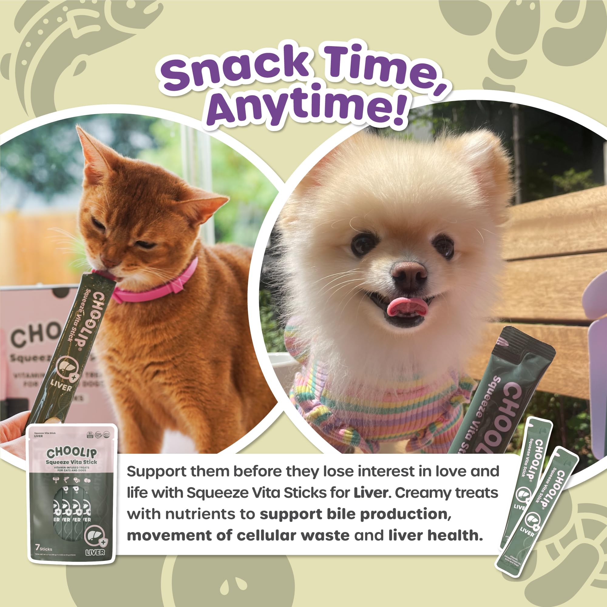 Choolip Squeeze Vita Stick feeding idea photo demonstrates convenient daily serving.