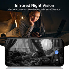 Chpuss Two-way audio enables real-time conversations through the app.